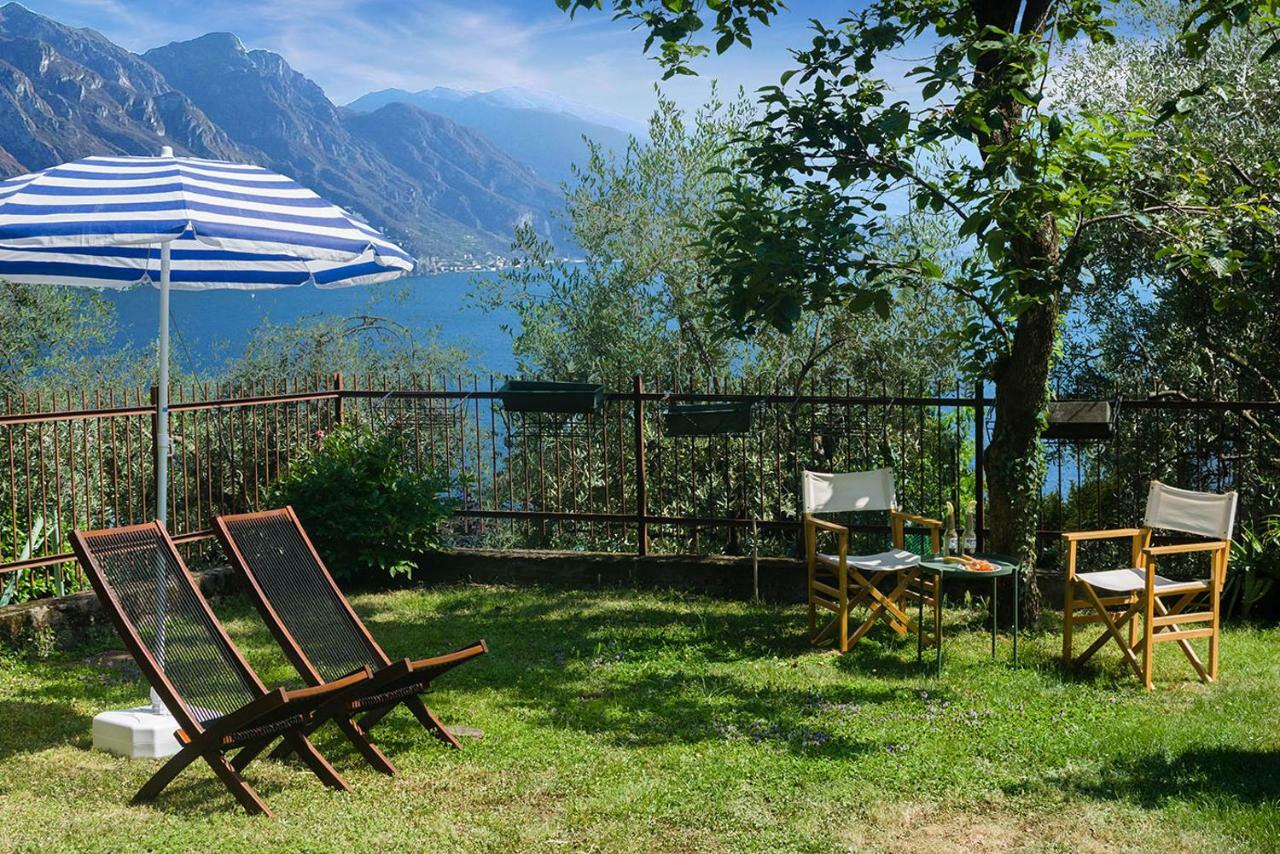 Discesa A Lago With Terrace And Garden On Lake Iseo Riva di Solto Exteriör bild